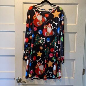 CHRISTMAS Swing Dress! Chinese 5XL fits like US 2XL.